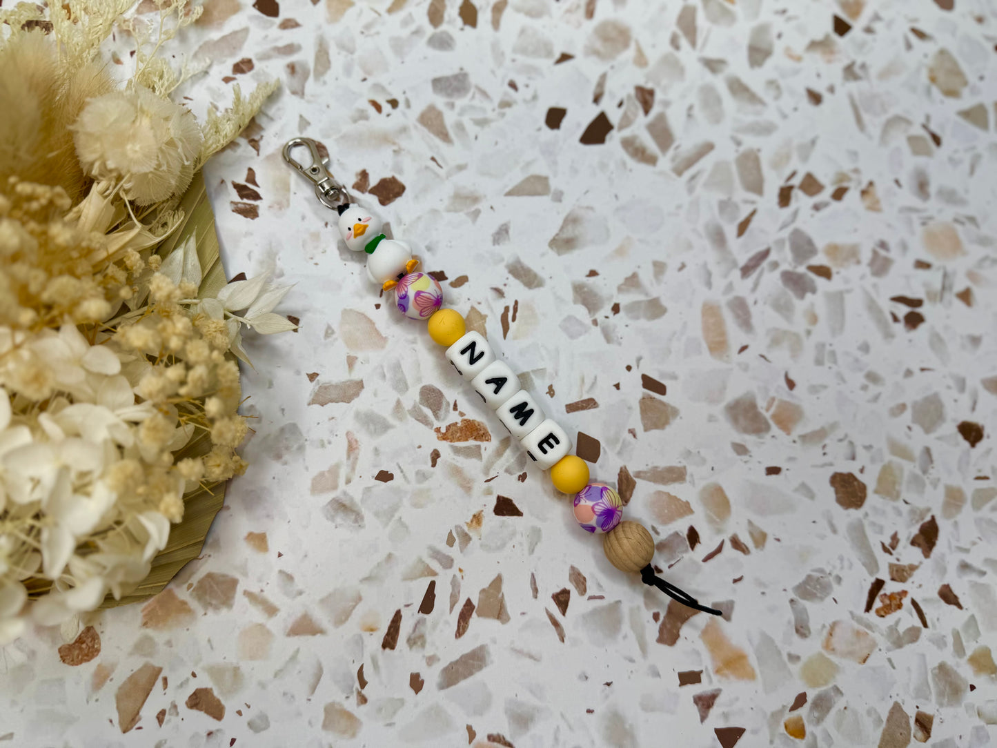 Duck Personalised Bag Tag