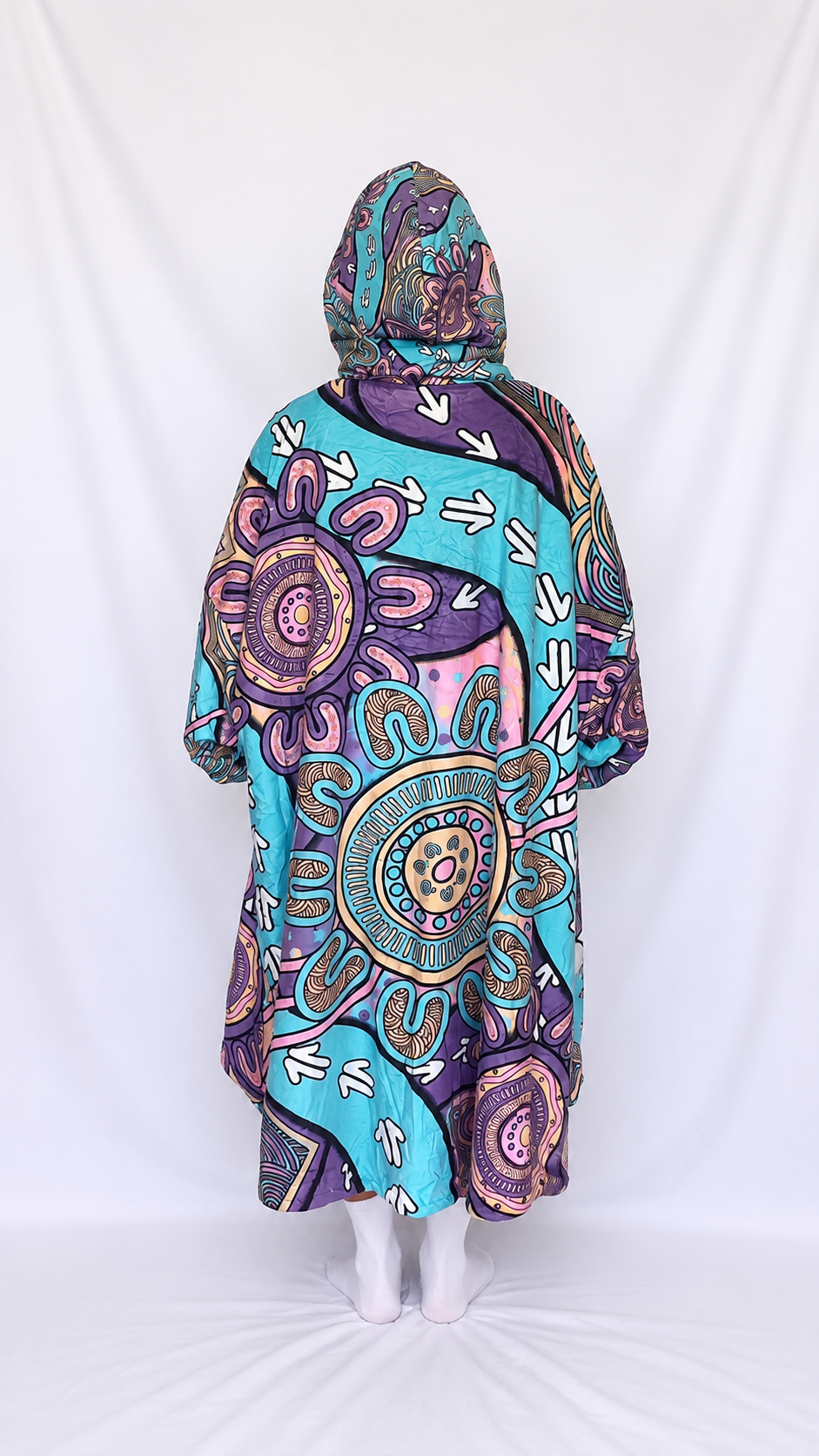 “Flow Of Connection” Adult Oversized Hoodie