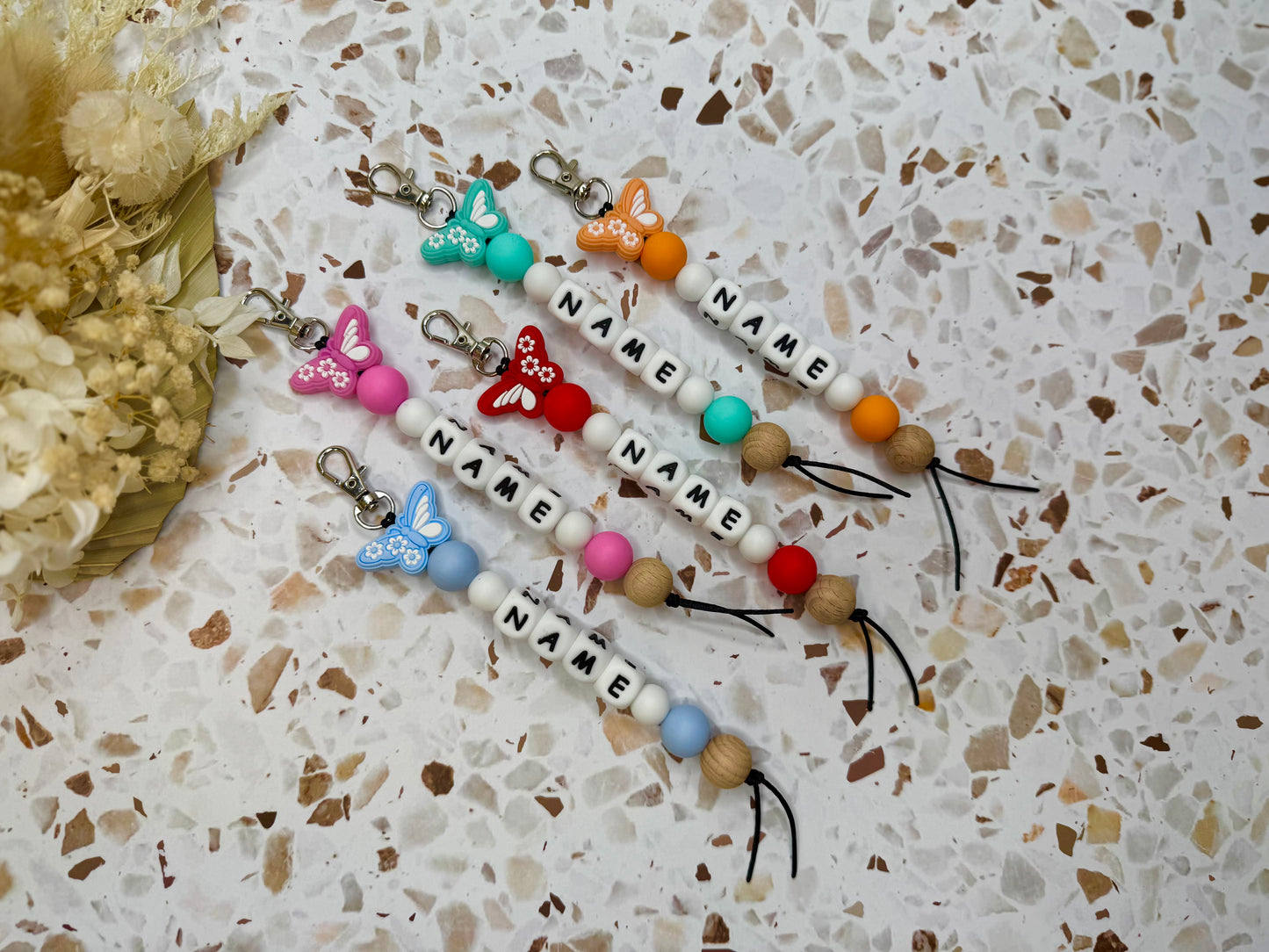 Butterfly Personalised Bag Tag