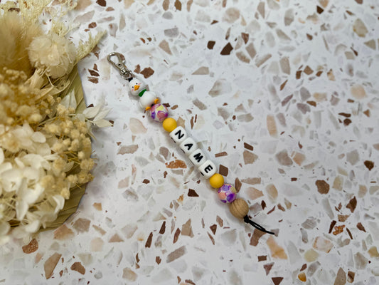 Duck Personalised Bag Tag