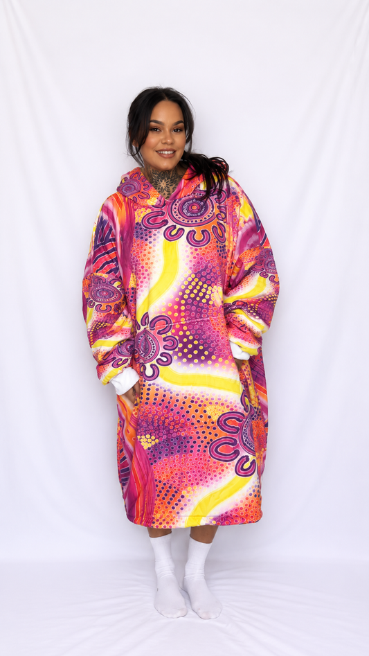 “Bright Spirit Journey” adult Oversized Hoodie