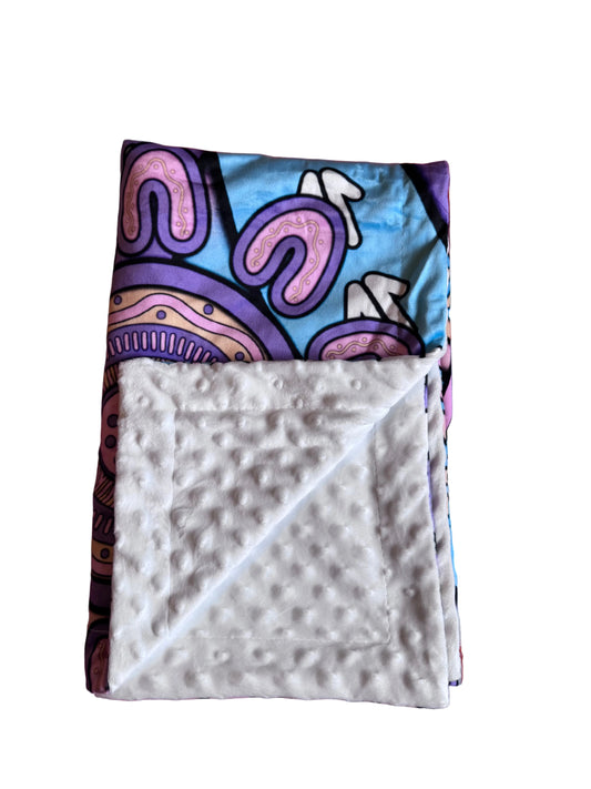 “Flow Of Connection” Baby Blanket