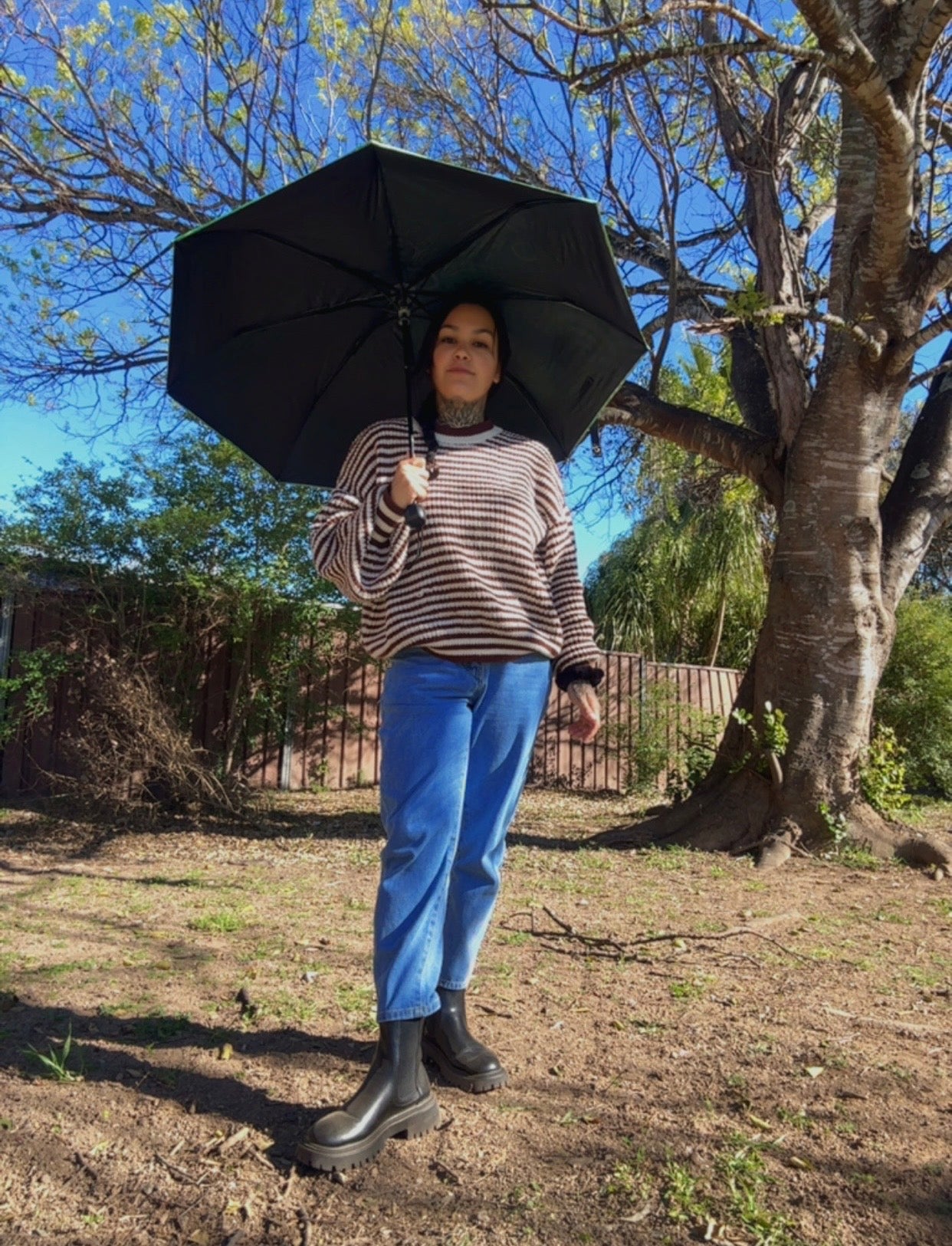 “Tracks Of Country” Umbrella