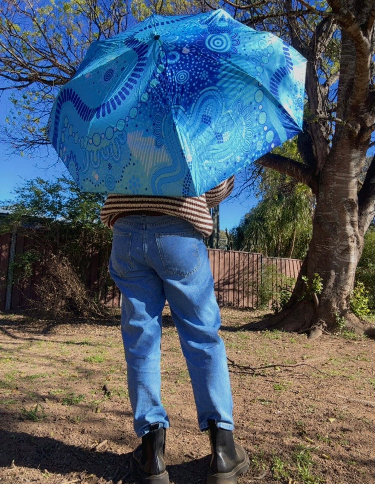 “Rivers Of Sky, Pathways Of Spirit ” Umbrella