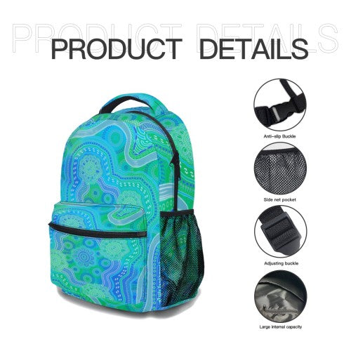 “Song Lines Of Water” Back Pack Set