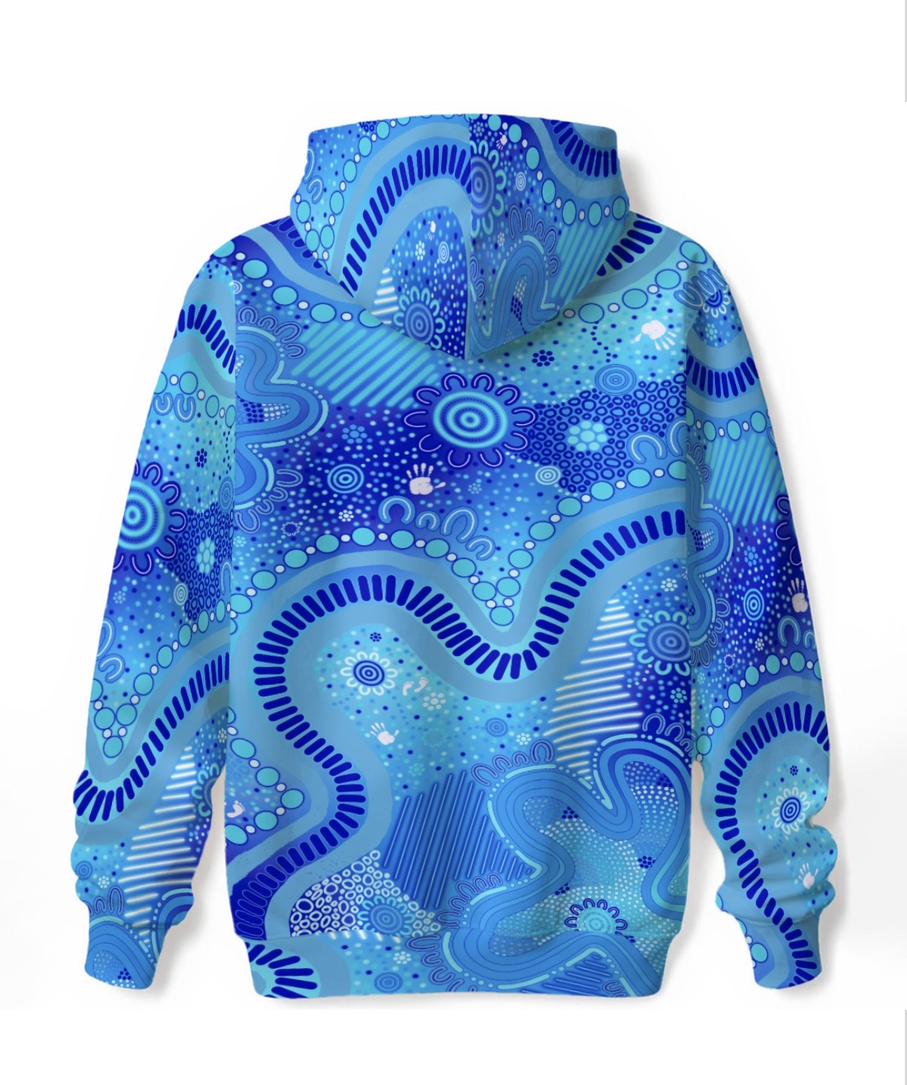 “Rivers Of Sky, Pathways Of Spirit” Unisex Hoodie