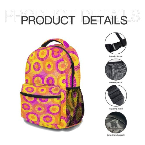 “Circles Of Sun And Spirit” Back Pack Set