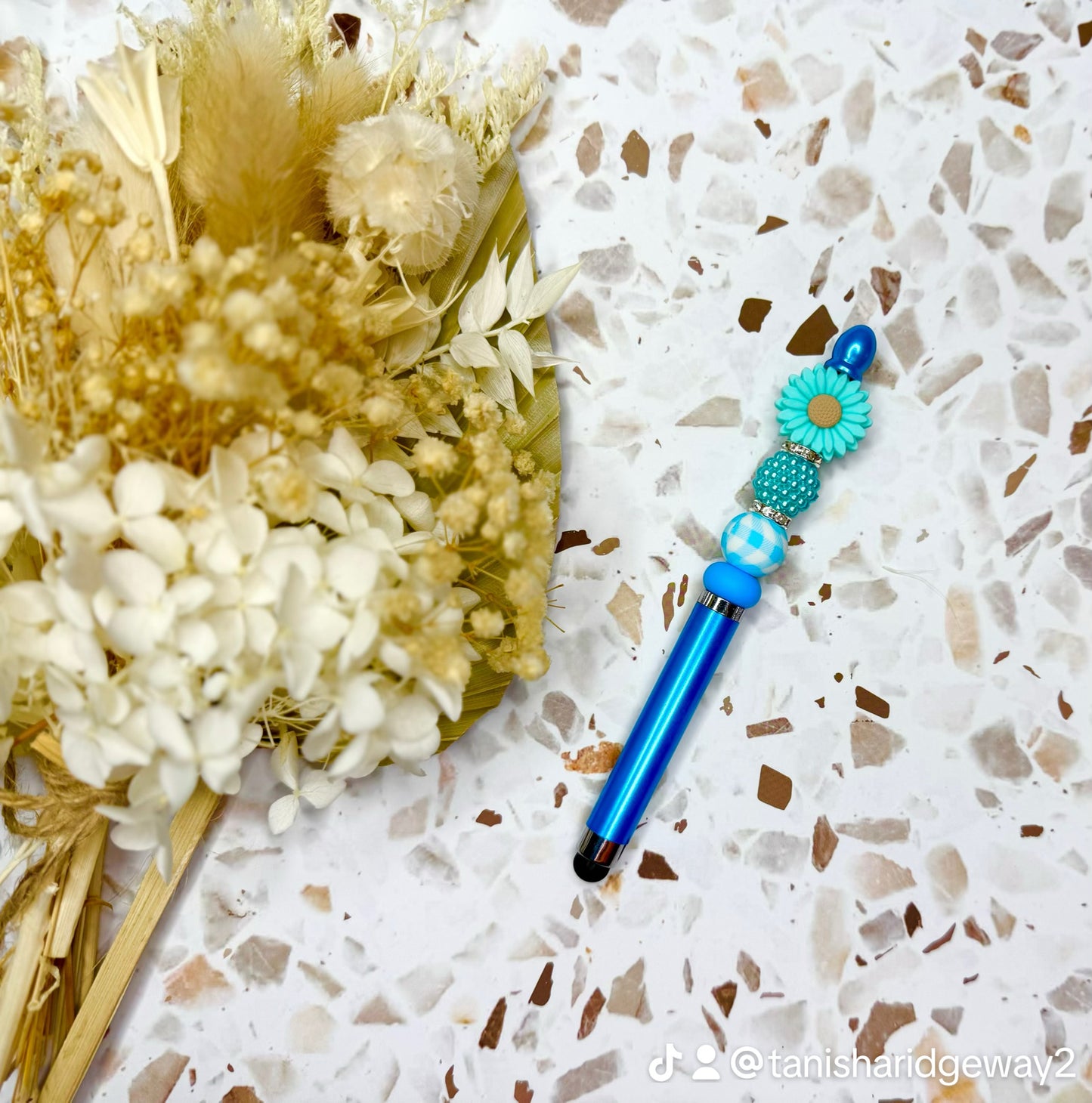 Blue Daisy Touch Pen
