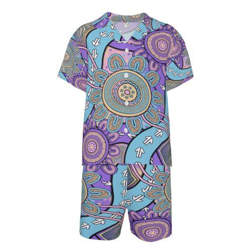 “The Flow Of Connection” Kids Cotton Pyjama Set