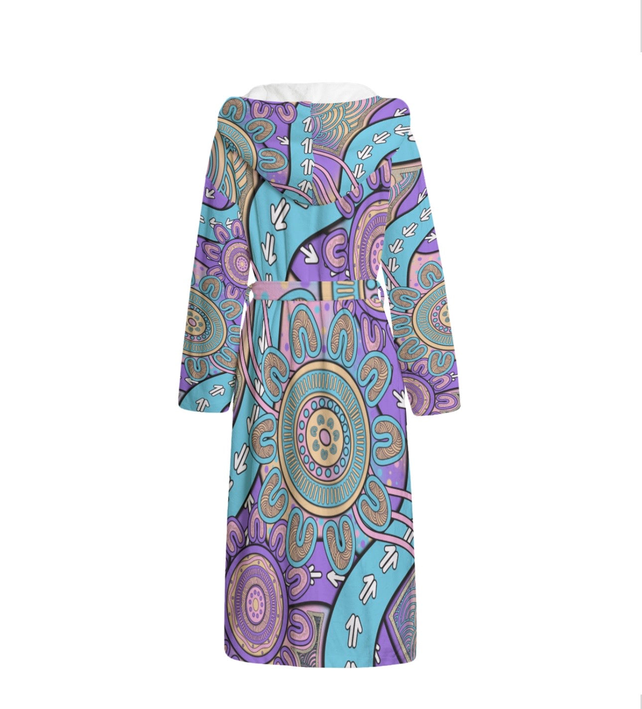 “Flow Of Connection” Women’s Robe