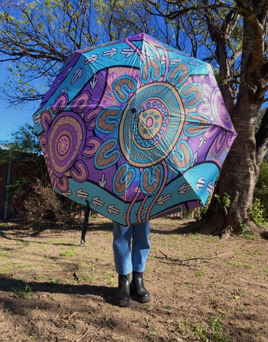 “Flow Of Connection” Umbrella