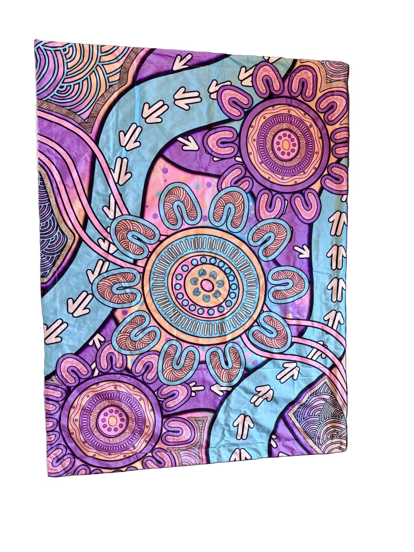 “Flow Of Connection” Baby Blanket