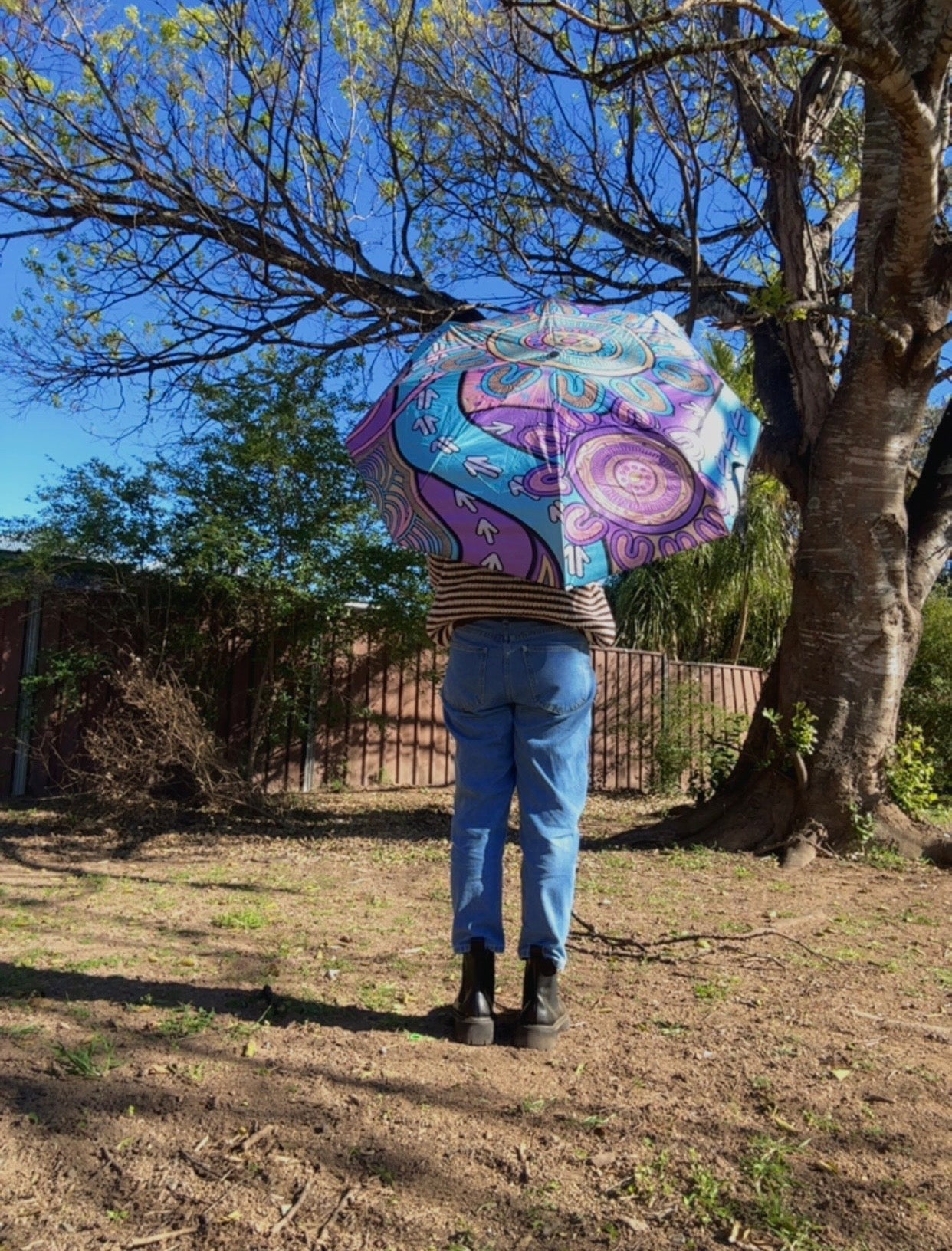 “Flow Of Connection” Umbrella