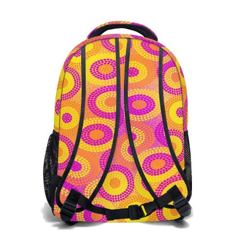 “Circles Of Sun And Spirit” Back Pack Set