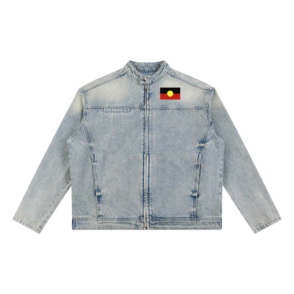 “Always Was Always Will Be” Unisex Denim Jacket