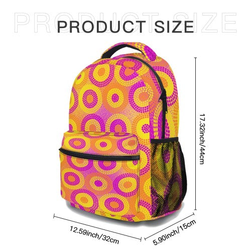 “Circles Of Sun And Spirit” Back Pack Set