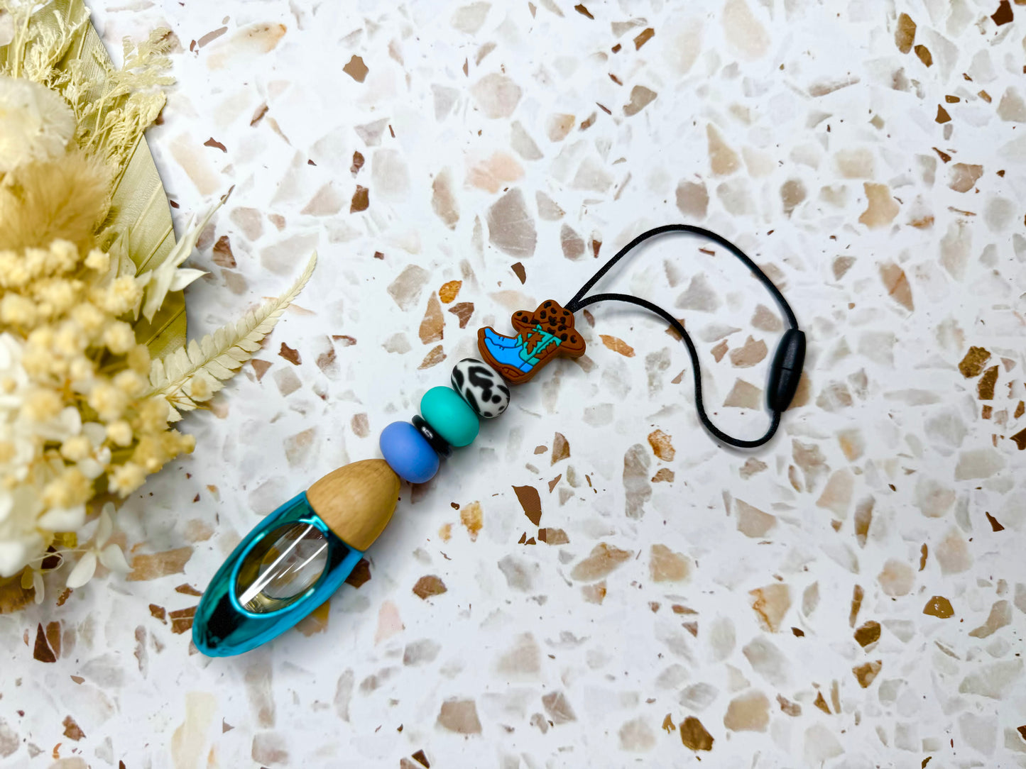 Blue Western Boot Diffuser