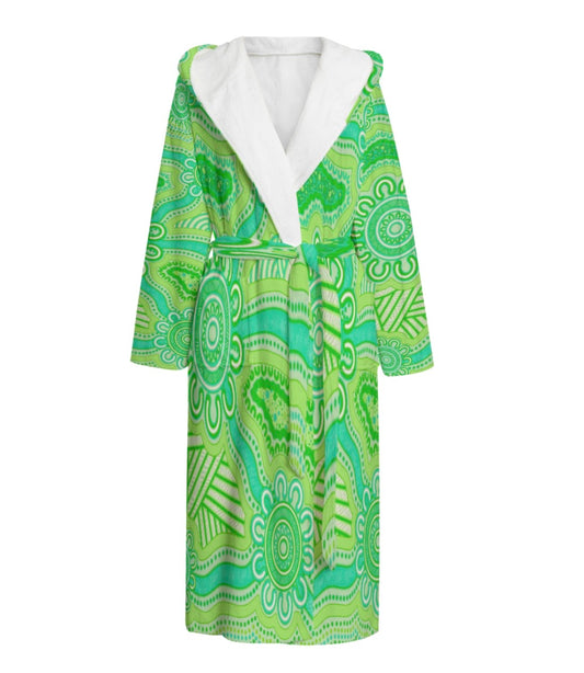 “Tracks Of Country” Women’s Robe