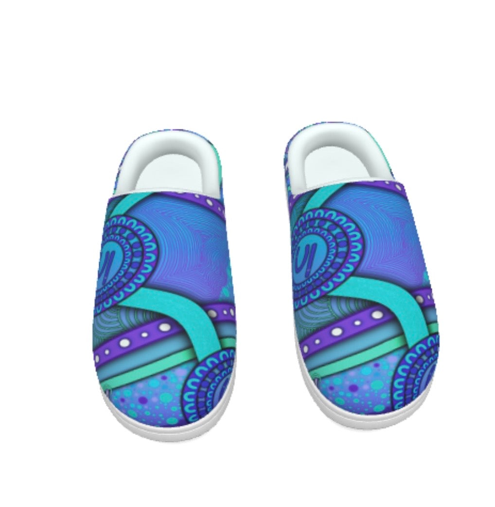 “Walking Together On Country” (Purple) Cotton Pyjama Bundle
