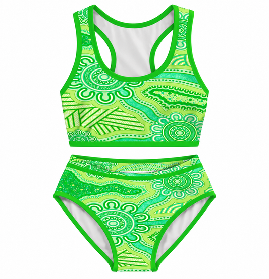 “Tracks Of Country” Kids Two Piece Set