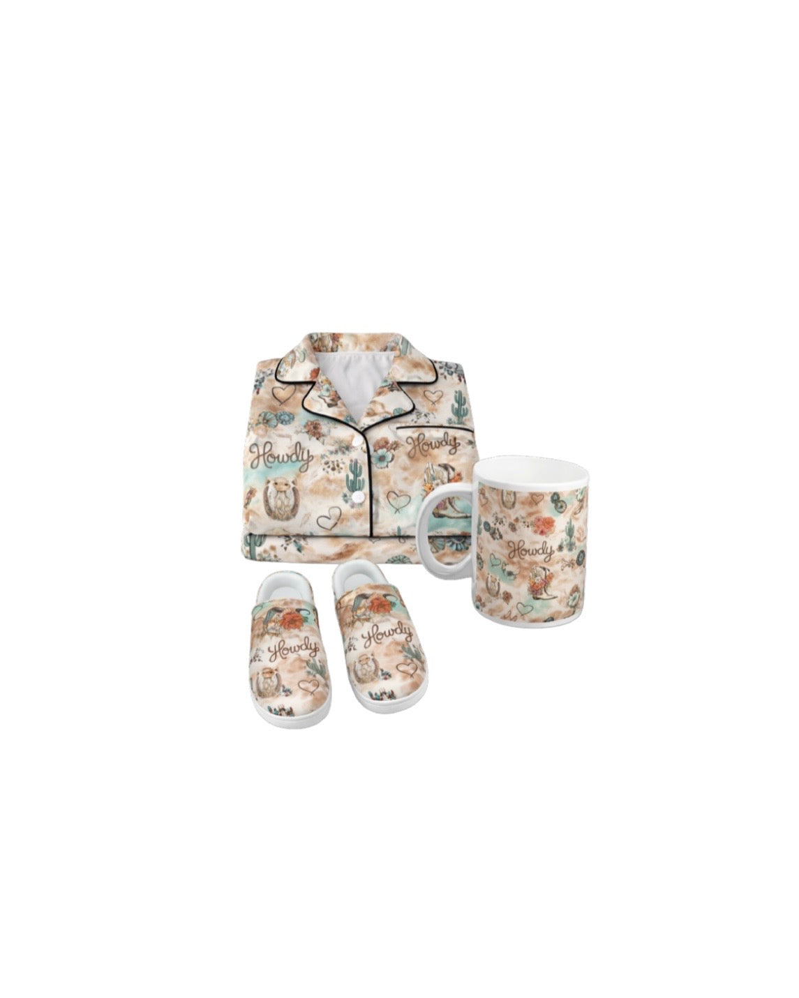 “Cow Girl” Cotton Pyjama Bundle