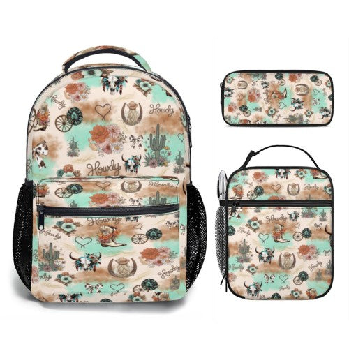 “Cow Girl” Back Pack Set