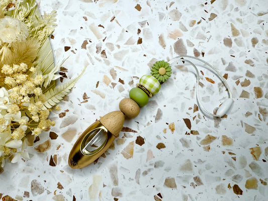 Green Daisy Gingham Diffuser