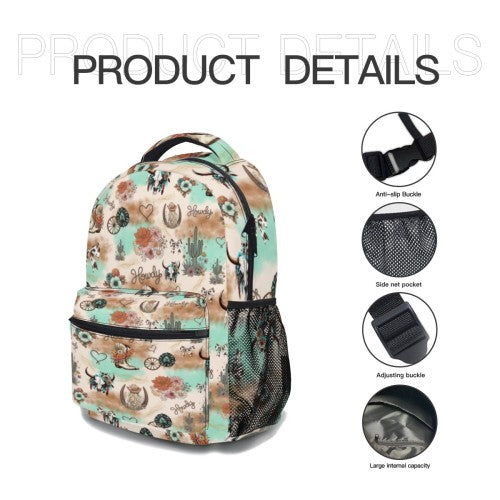 “Cow Girl” Back Pack Set