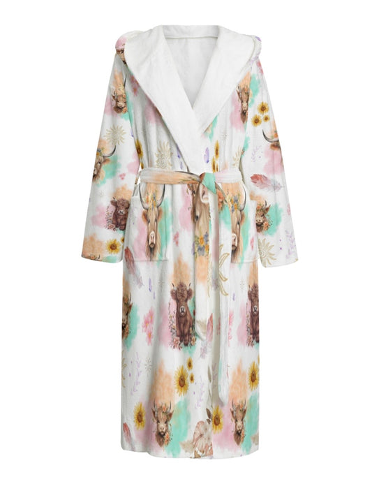 “Highland Cow” Women’s Robe