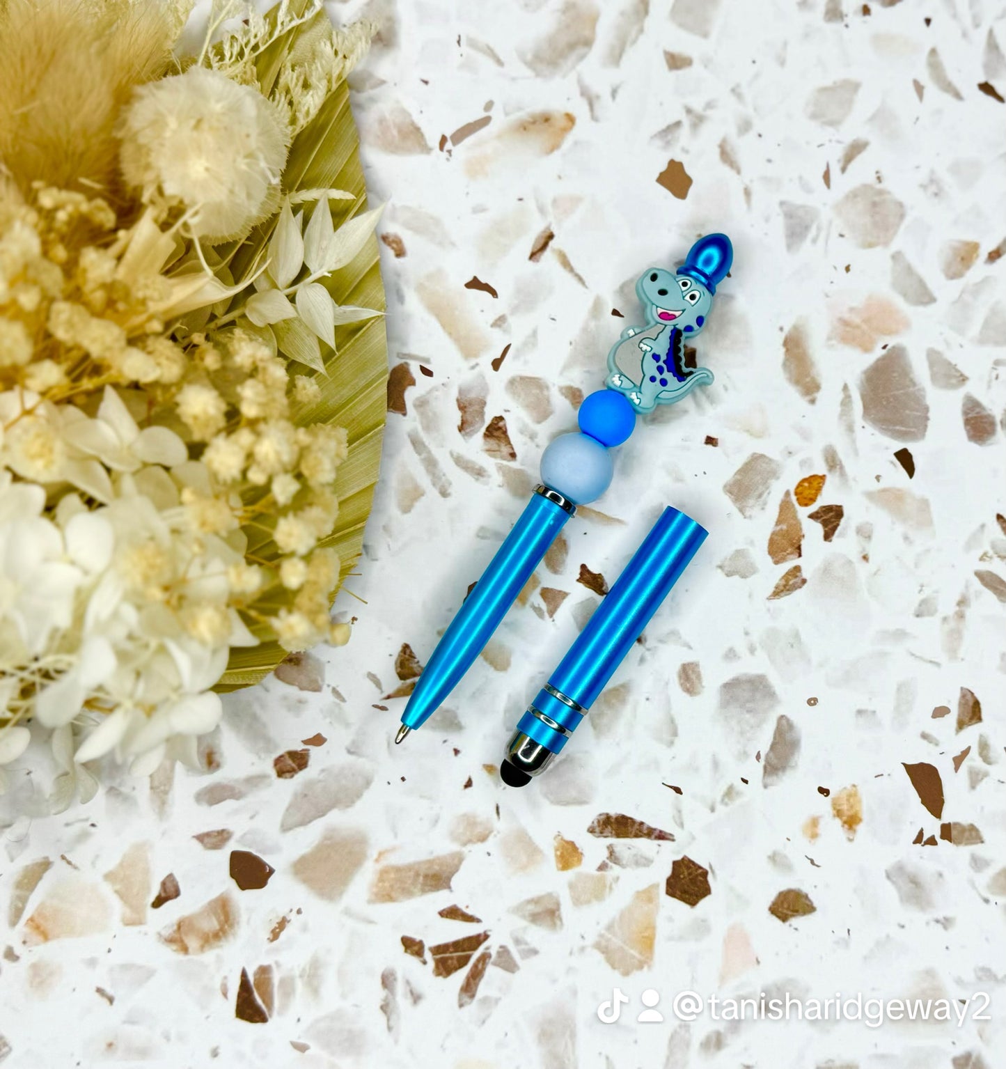 Blue Dinosaur Touch Pen