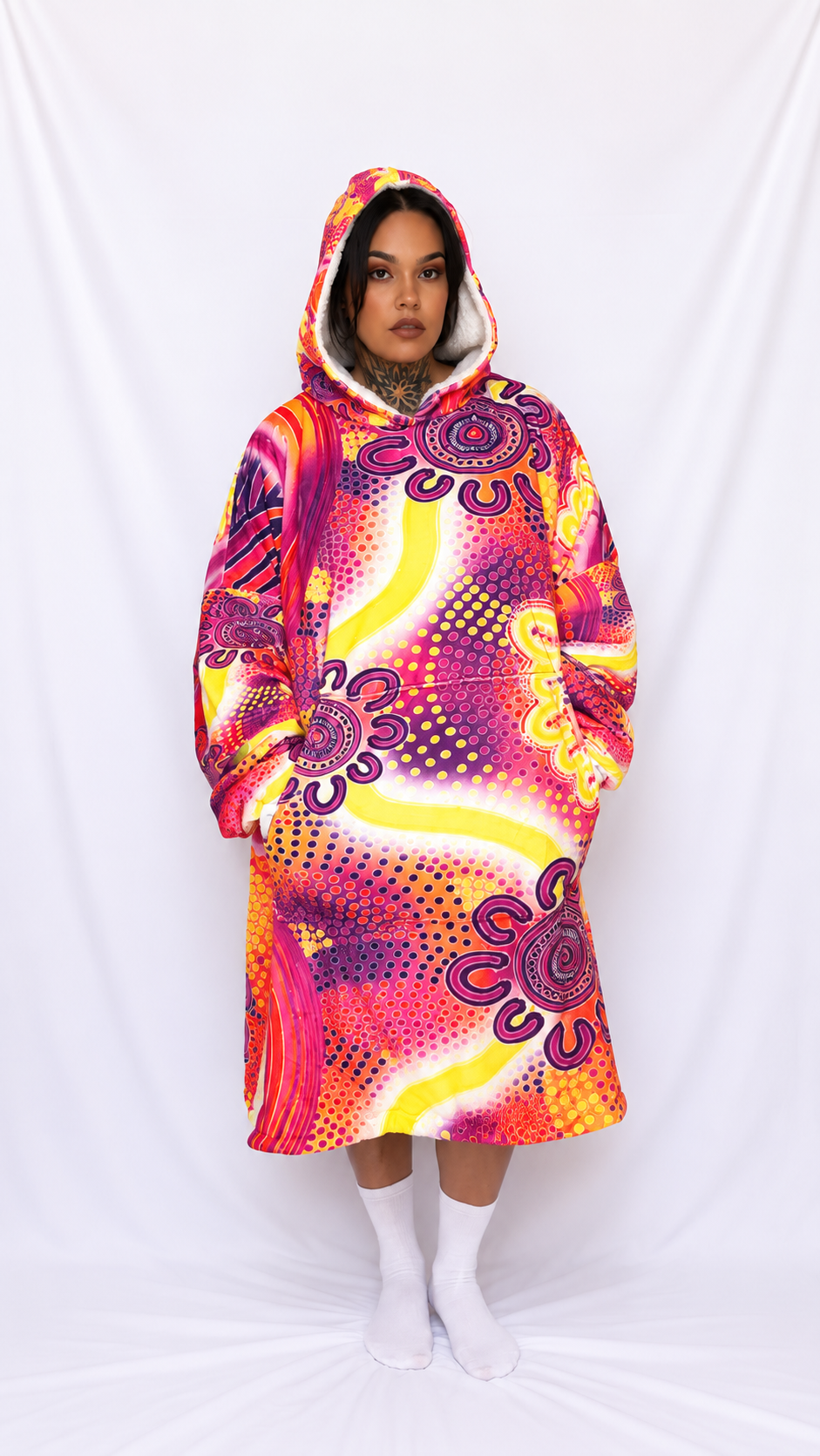 “Bright Spirit Journey” adult Oversized Hoodie