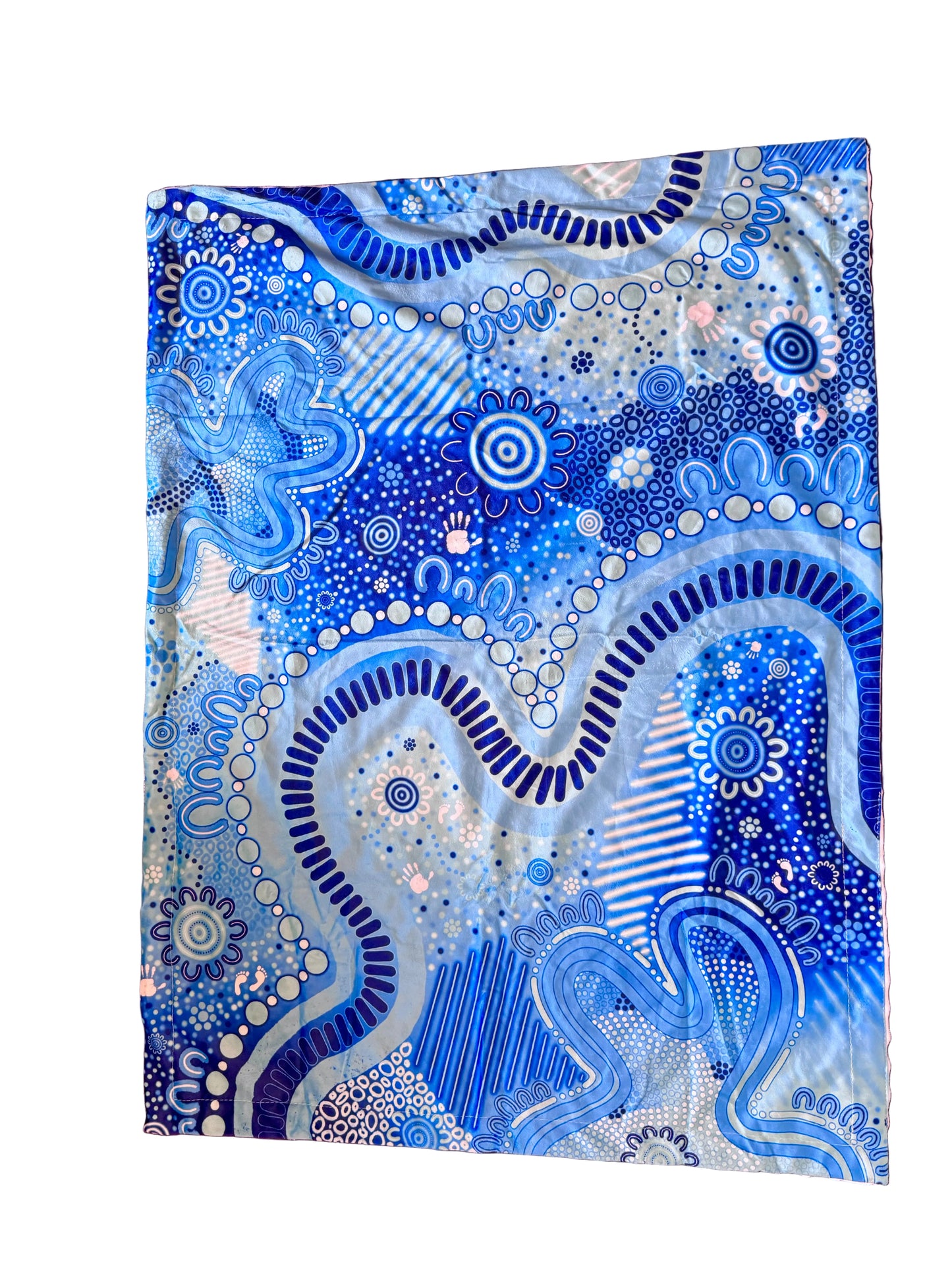 “Rivers Of Sky, Pathways Of Spirit” Baby Blanket