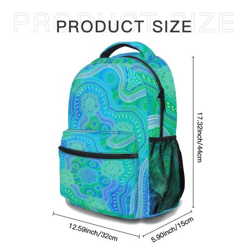 “Song Lines Of Water” Back Pack Set