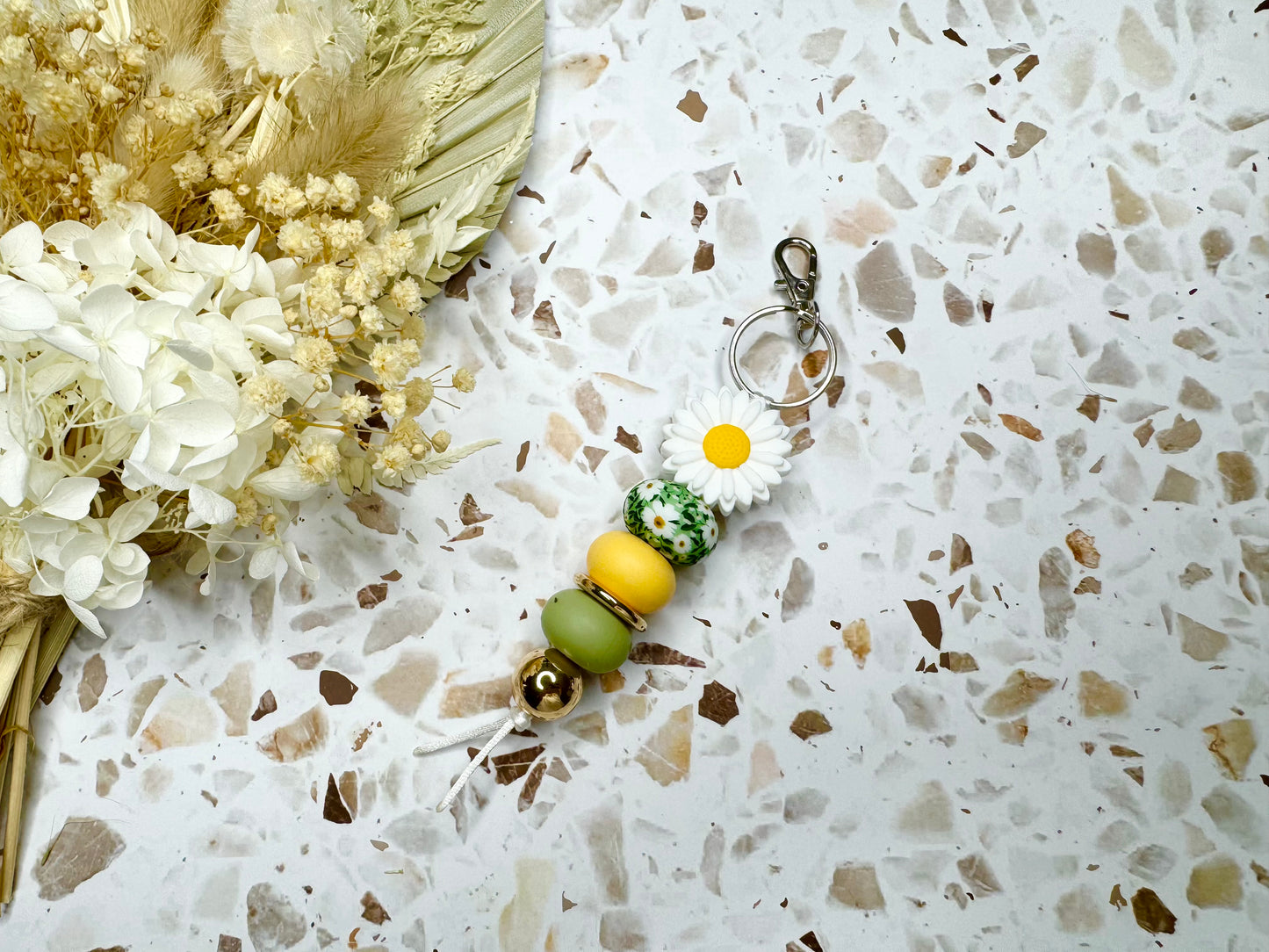 Daisy Keychain