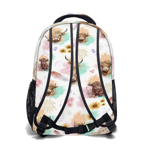 “Highland Cow” Back Pack Set