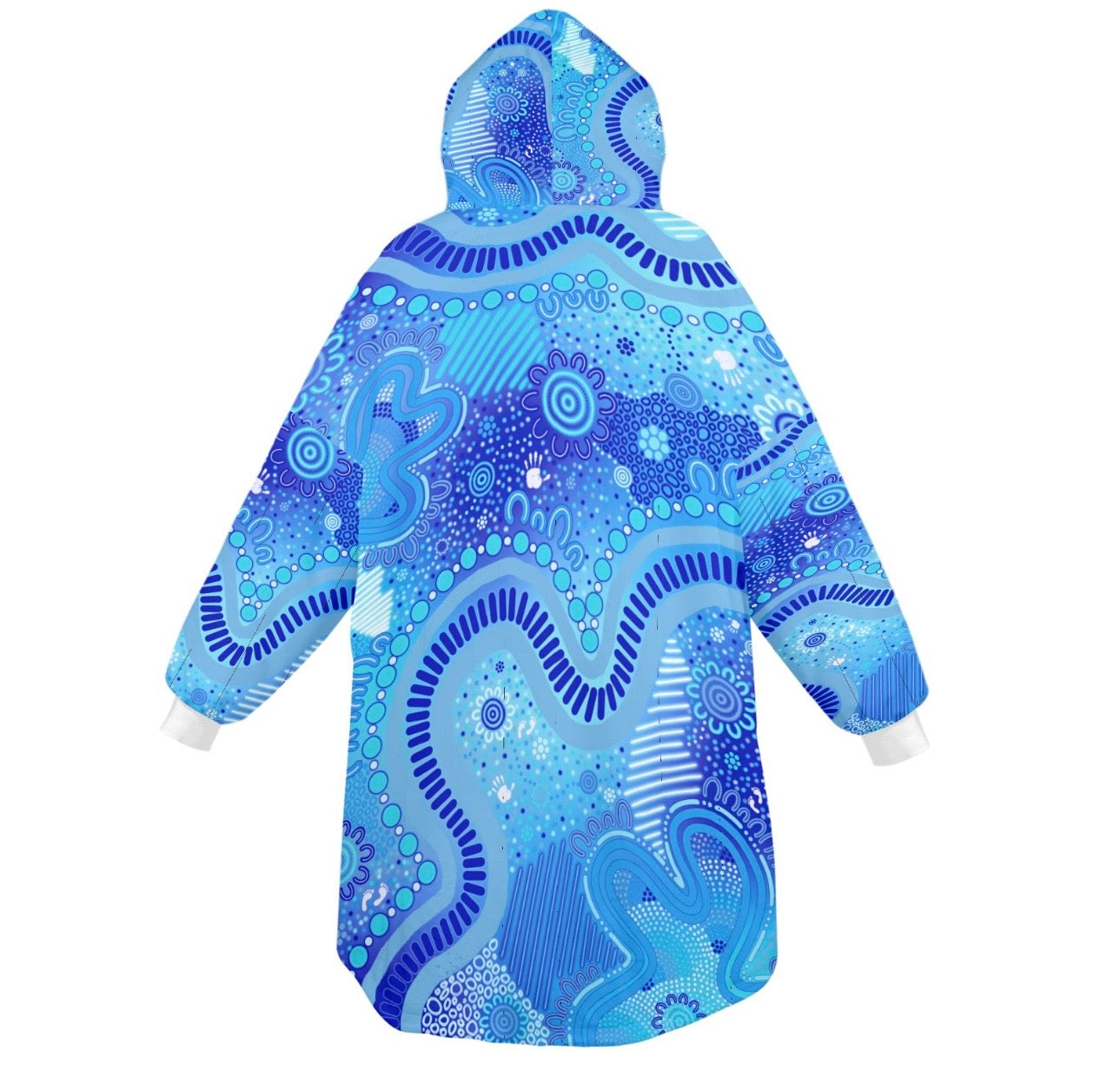 “Rivers Of Sky, Pathways Of Spirit ” Adult Oversized Hoodie