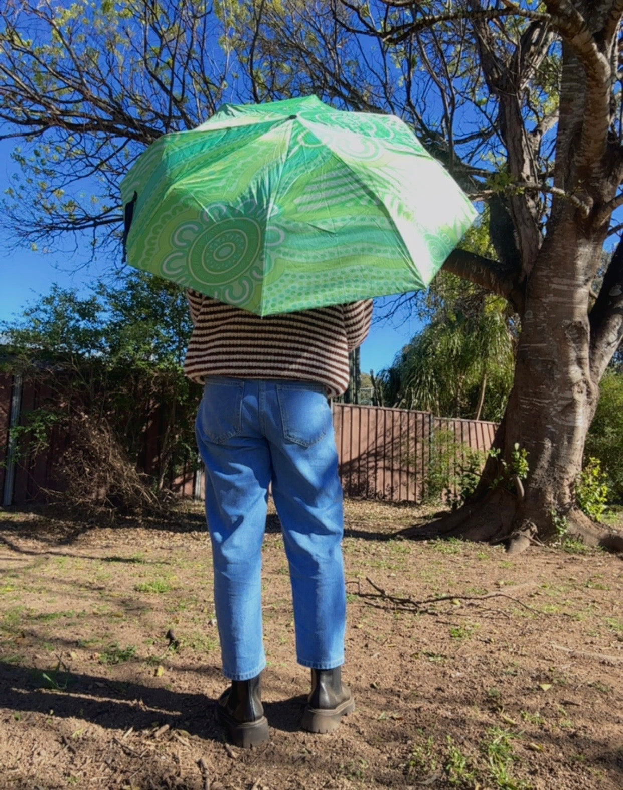 “Tracks Of Country” Umbrella