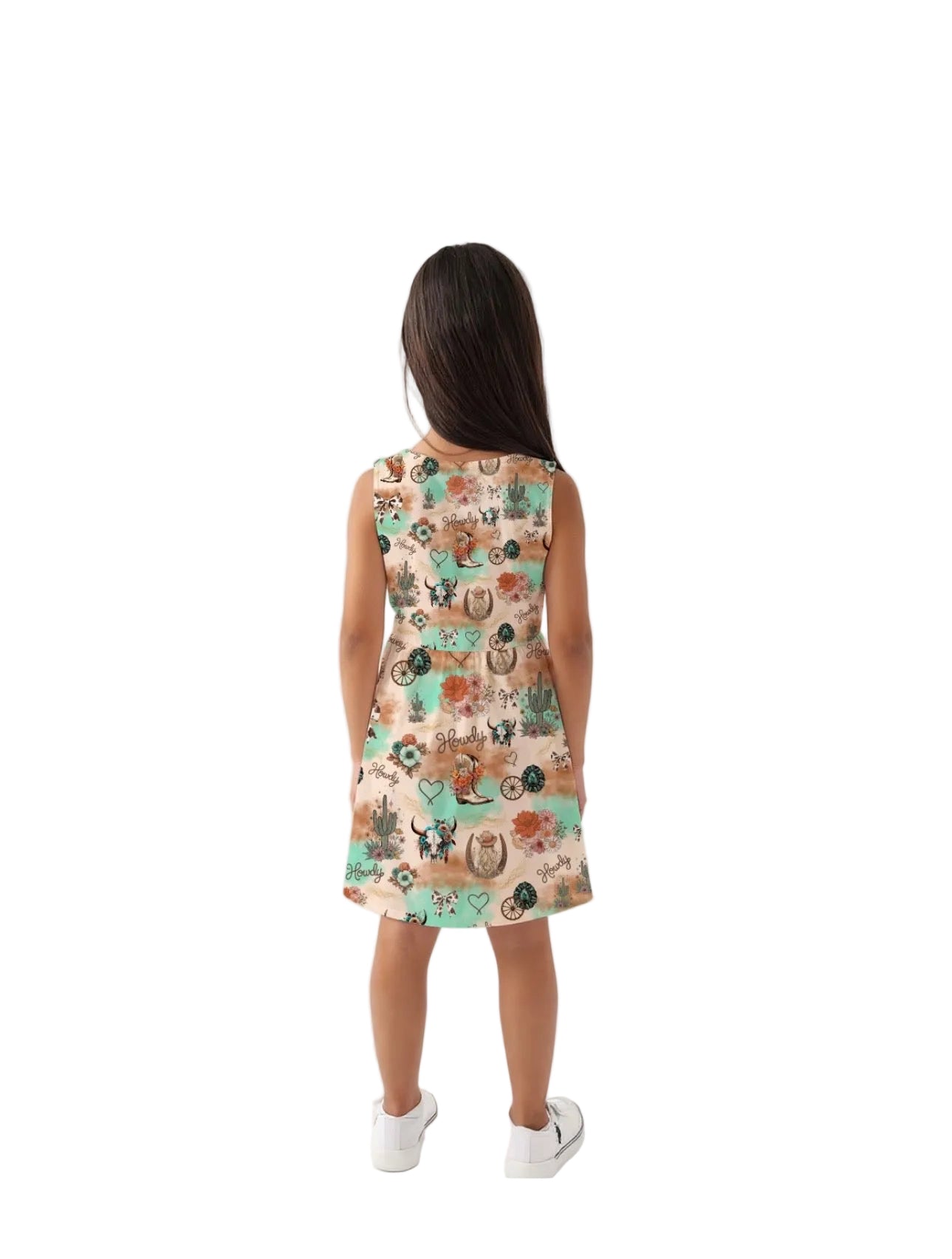 “Cow Girl” Kids Nanna Dress