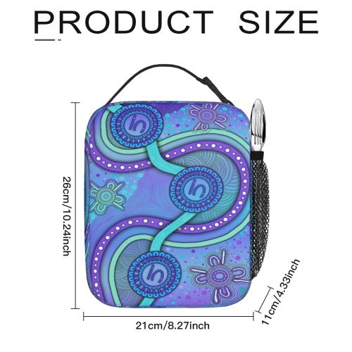 “Walking Together On Country” (Purple) Back Pack Set