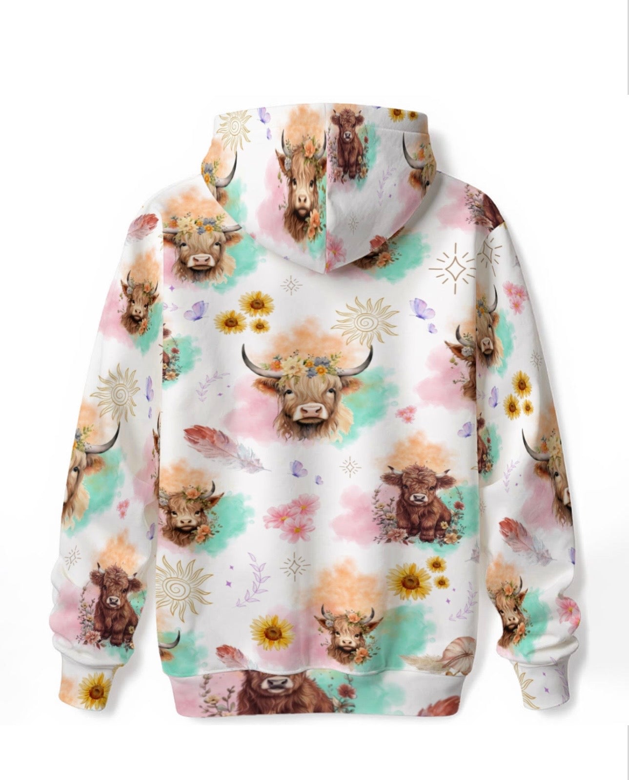 “Highland Cow” Unisex Hoodie