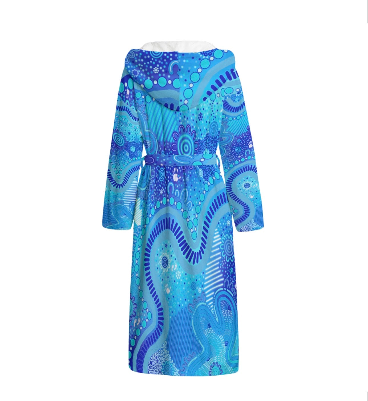 “Rivers Of Sky, Pathways Of Spirit” Women’s Robe