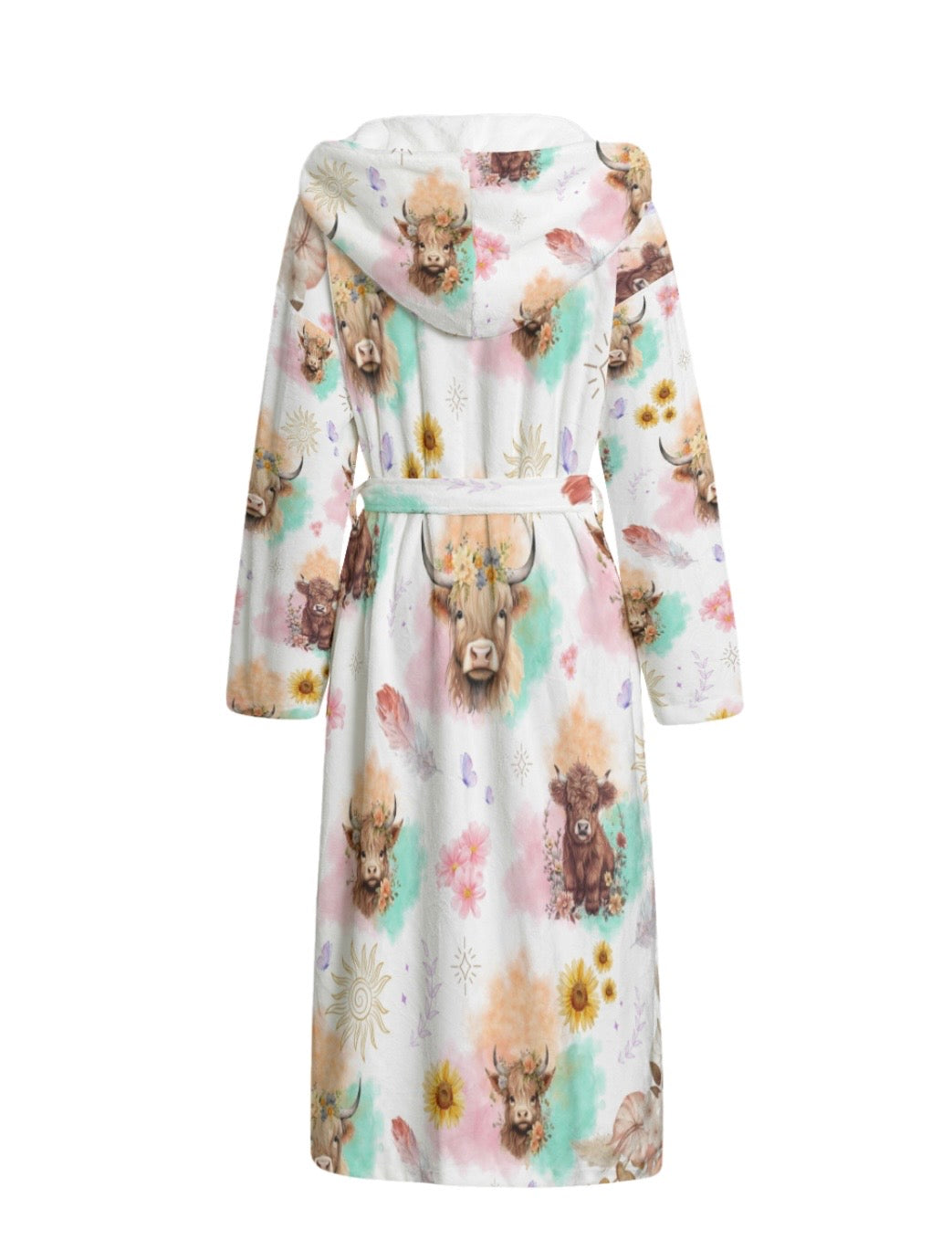 “Highland Cow” Women’s Robe