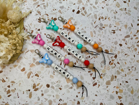 Butterfly Personalised Bag Tag