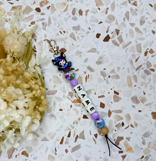 Kuromi Personalised Bag Tag