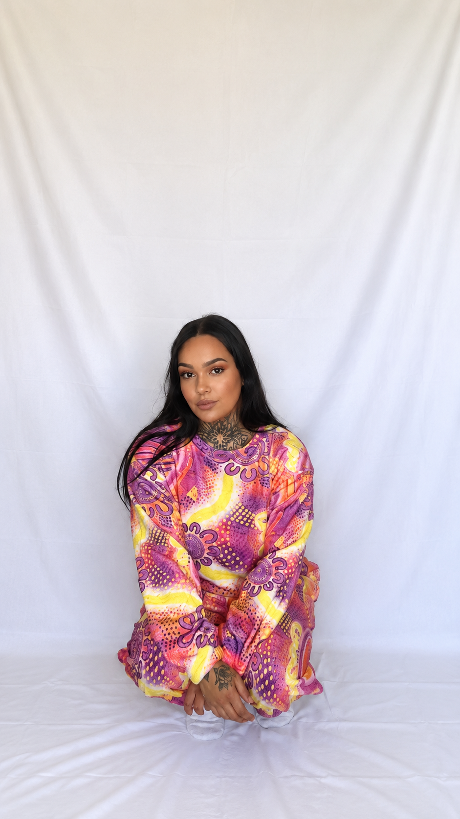 “Bright Spirit Journey” Women plush Pyjamas