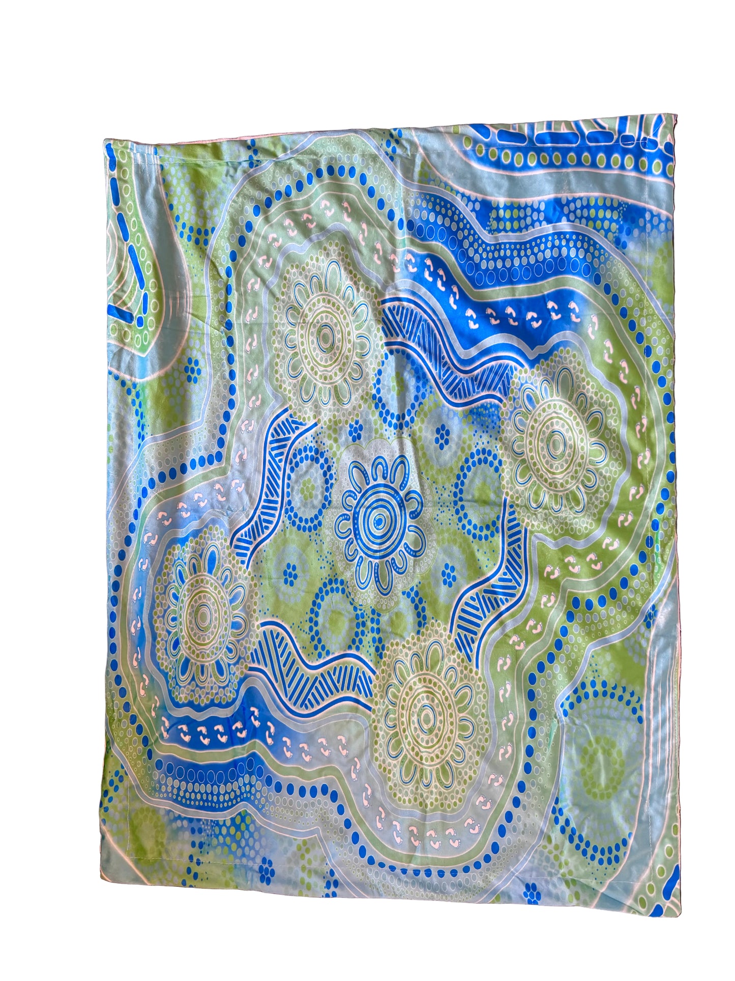 “Song Lines Of Water” Baby Blanket
