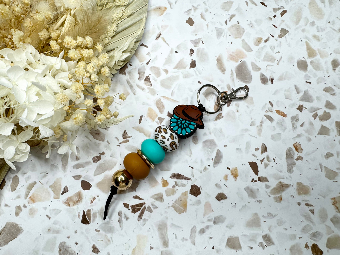 Cowgirl Keychain
