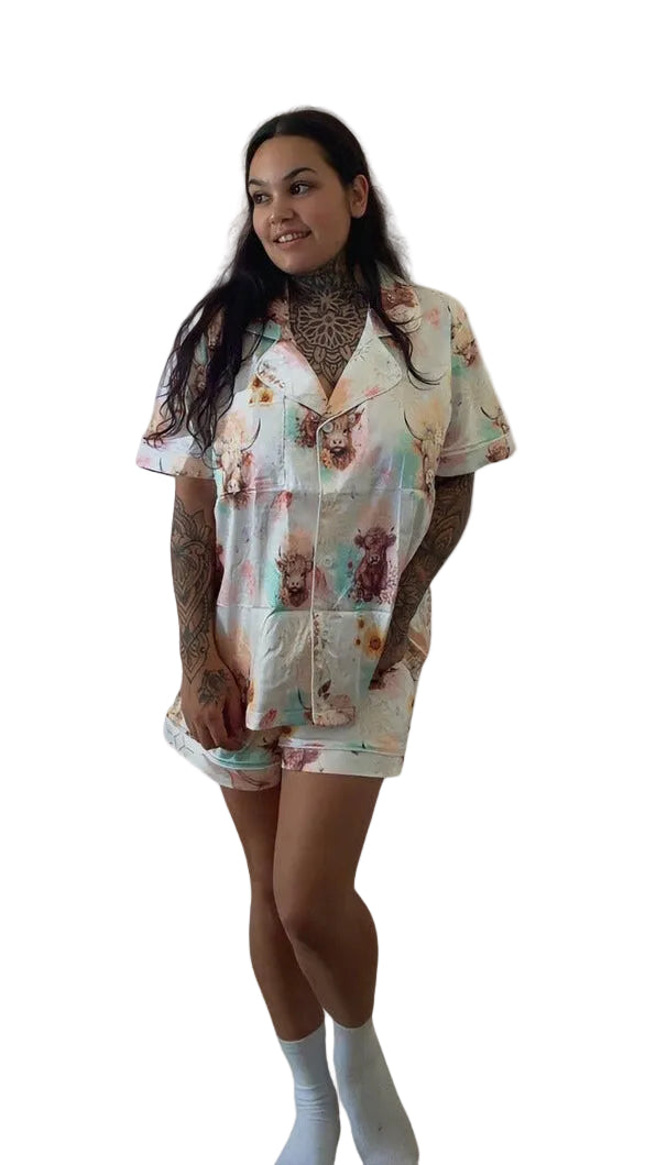 Women’s Satin Pyjamas (XS-2XL & Up)